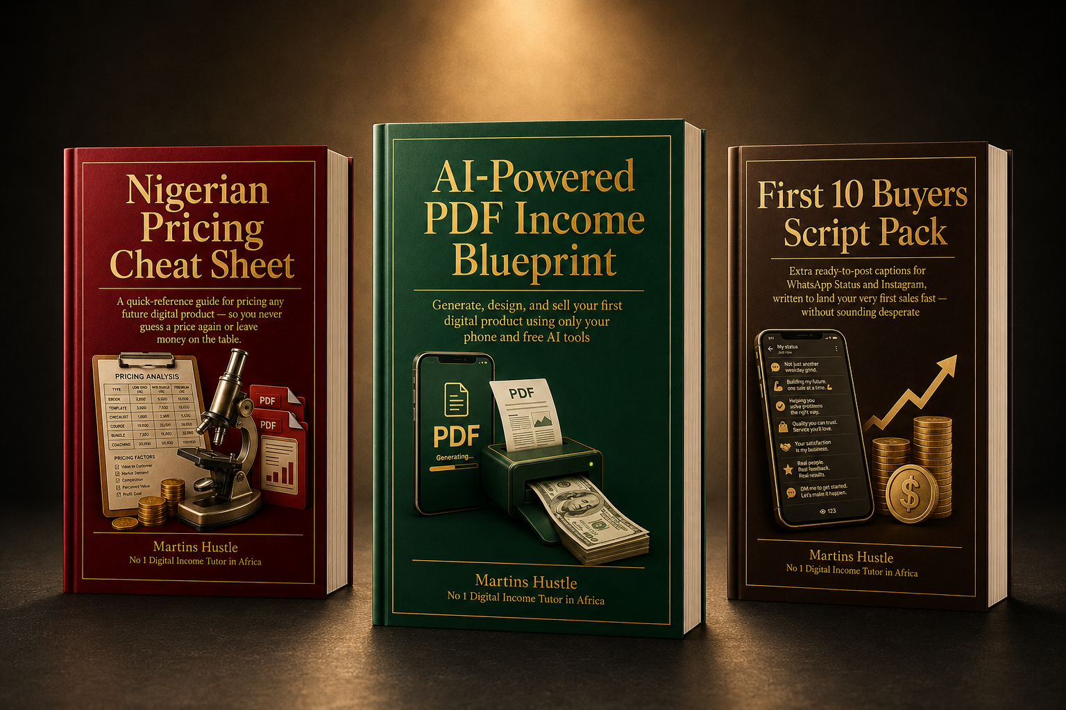 AI-Powered PDF Income Blueprint bundle with bonuses
