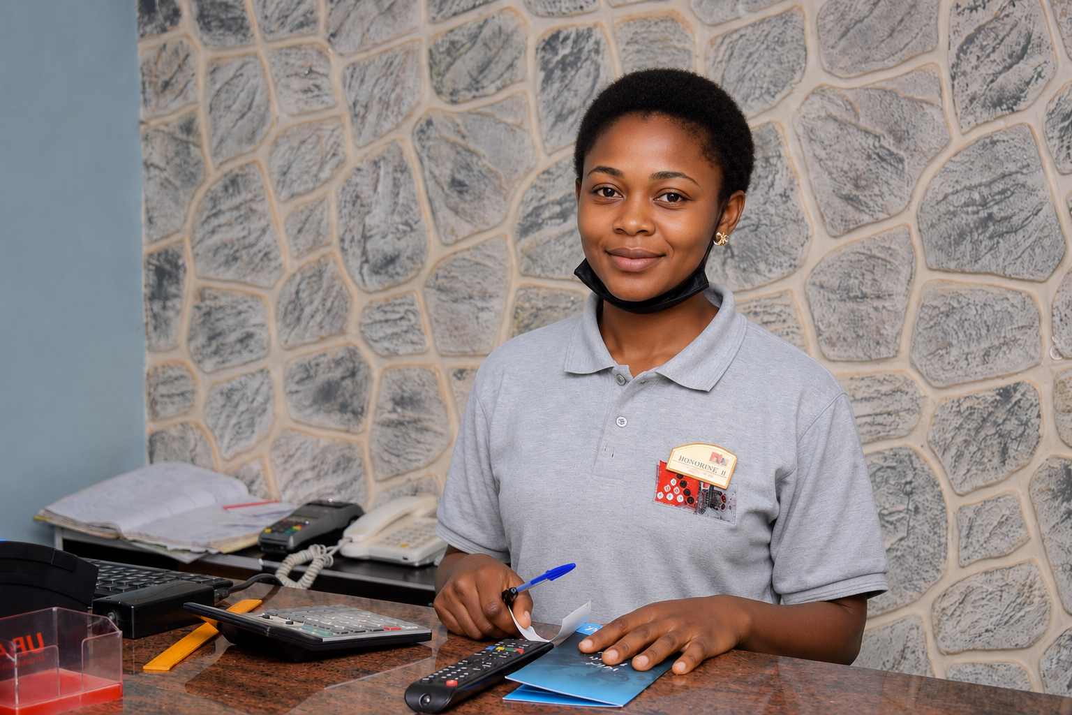 Ikorodu receptionist who built her first PDF product on her phone